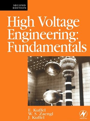 cover image of High Voltage Engineering Fundamentals